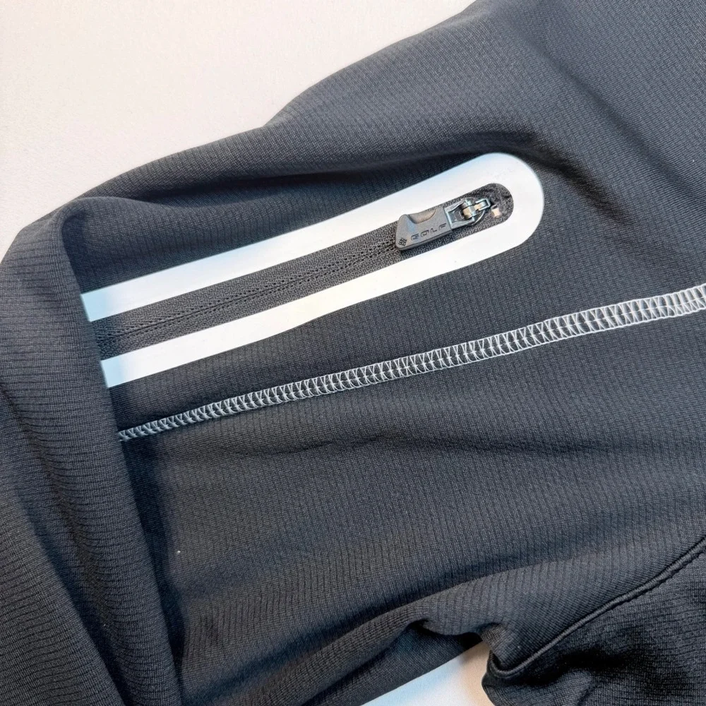 Columbia Golf Omni Wick Shotgun 1/4 Zip Pullover Mammoths Mens 2XL NWT Gray